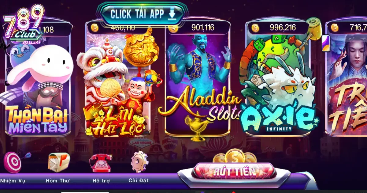 Khám Phá Các Tính Năng App 789Club Nổi Bật Trên Ứng Dụng 4 Nạp và rút thưởng dễ dàng ngay trên phiên bản ứng dụng game